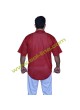 Pro Mesh two button down Plain Red Jersey